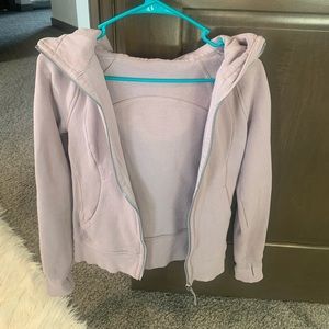 lululemon full zip scuba hoodie